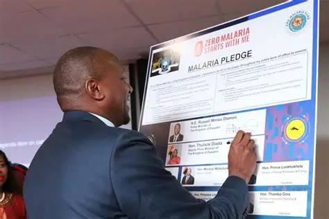 Signing of Malaria Pledge Chart by the Cabinet